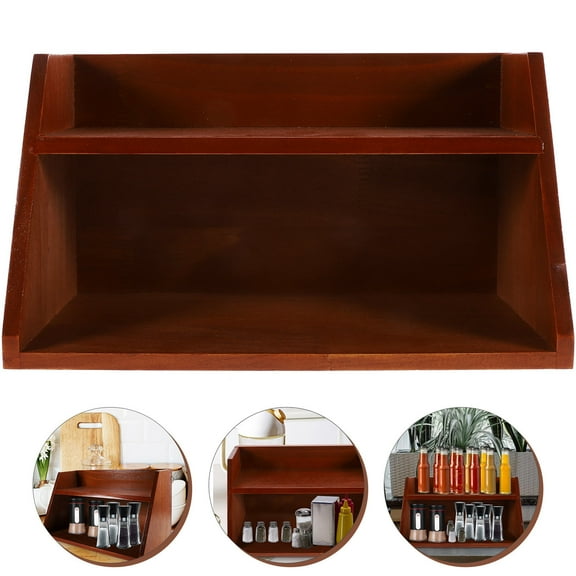 WHAMVOX Countertop Storage Shelf Cosmetic Organizer Holder Kitchen Spice Rack Desktop Organizer