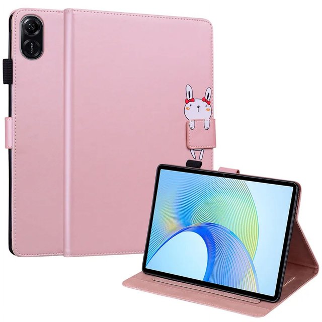 For Honor Pad X9 X 9 X 8 X8 Pro Case Cover 11 5 Inch 2023 Cute Cat Panda Painted Soft TPU Back for Honor X9 X8 Pro Tablet Case Rose Gold For Honor Pad X8 Pro