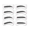 thumbnail image 1 of EeaseCA 32 Pairs 8 Styles Eyebrow Shaping Stencils Template Tool DIY Eyebrow Sticker Beauty Tools, 1 of 4