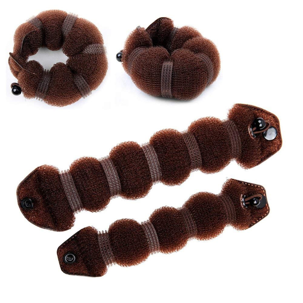 Hisight Beauty Hot Hair Donut Bun Set of 2 Magic Hair Styling Styler