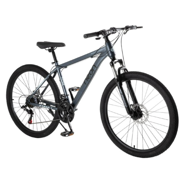 Bicicleta de Montaña R26 Neon Freno de Disco 21 Velocidades Acero Gris Talla S