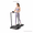 Black Handle Bar, variant on FYC Walking Pad Handle Bar Replacement, Universal Under Desk Treadmill Handrail U-Shaped Base Tray, Anti-Slip Feet + Rolling Wheels, Heavy Duty Steel Frame, Fixed Height Design, Tablet Holder, Black