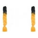 thumbnail image 3 of Vogacara Trenzas con extensiones de cabello trenzado, materiales fáciles de moda, cabello trenzado sintético Type8 NO8, 3 of 6