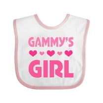 Inktastic Gammy Girl Granddaughter Girls Baby Bib