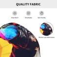thumbnail image 5 of Gaeub Rainbow Bulldog Sunglasses Knit Cuffed Beanie Top Level Beanie Men Women Winter Knit Caps Soft Ski Hat, 5 of 7