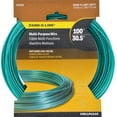 Hillman Fasteners 122100 100 ft. Green Vinyl Jacketed Clothesline Wire