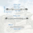 thumbnail image 3 of Unique Bargains 2 Pcs M8 80mm Tige de Direction Réglable Rotule pour 49cc ATV Électrique Go Kart Direction Colonne Suspension, 3 of 6