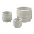 thumbnail image 4 of Better Homes & Gardens 12" Teramo Round Ceramic Planter, White, 4 of 8