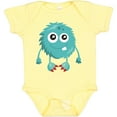 thumbnail image 3 of Inktastic Furry Monster, Little Monster, Blue Monster Boys or Girls Baby Bodysuit, 3 of 5