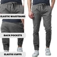 thumbnail image 2 of 3-Pack Men’s Slim-Fit Twill Jogger Pants (S-2XL), 2 of 5