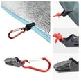 thumbnail image 2 of lanema 10Pcs proof Tarpaulin Clip Tighten Lock Grip with Carabiner Outdoor Camping Tent Clip Awning Tarp Clamps, 2 of 16