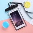 thumbnail image 4 of universal impermeable de la bolsa, a prueba de agua para el iPhone 11 Pro XS XR X 7 8 Plus de Samsung teléfono móvil S9 S8 IPX8 Natación subacuática impermeable del salto bolsa Funda de verano, 4 of 4