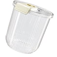 thumbnail image 4 of Rice Container Cereal Container, Kitchen Plastic Airtight Container 27.6lb Tight Sealing with Lid Measuring Cup Food Storage Container for Rice Dog Cat Pet, 4 of 8