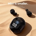 thumbnail image 3 of Invisible Mini Earbuds Wireless Bluetooth, Low Profile Micro Smallest Tiny Discreet Hidden Earbuds for Work, Small Headphones, Invisible Sleep Wireless Earphone IPX5 Waterproof for Small Ear Canals, 3 of 7