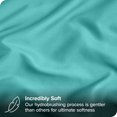 thumbnail image 2 of Bare Home Pillowcase Set - Premium 1800 Collection - Double Brushed - Ultra Soft - Standard Size, Turquoise, 4 Count, 2 of 7