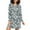 N309, variant on joogoo Daisy Floral Women's Long Sleeve Nightgown Sleepwear L