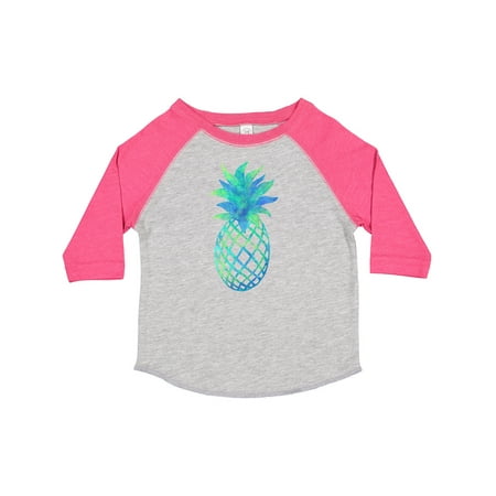 

Inktastic Blue and Green Pineapple Gift Toddler Boy or Toddler Girl T-Shirt