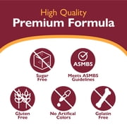 Celebrate Vitamins Multi-Complete 60 Bariatric Multivitamin with Iron Capsules, 60 mg of Iron, 180 count
