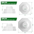 thumbnail image 2 of Universal Vacuum Jar Sealer for Regular and Wide Mouth Mason Jars Canning, BPA-Free Odor-Proof Food Vacuum Sealer, Stain Resistant Food Storage Canning Jar Sealer (White), 2 of 6