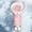 A, variant on Lunxisen 1 Pcs Handheld Spray Fan USB Charging Mini Mist Cooler Portable Desktop Humidifier Fragrant Fan