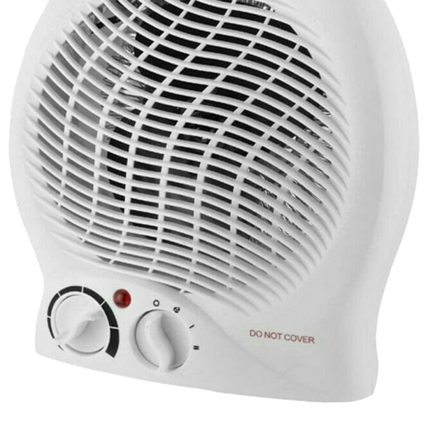Calentador De Ventilador Eléctrico Máquina de calefacción de escritorio, calentador de ventilador doméstico de 1000W/2000W para dormitorio doméstico de invierno