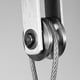 thumbnail image 5 of Polea de Rotacia de 360 ​​Grados, Capacidad de Carga de 100 kg 2 piezas rueda de polea de cable de alta dureza para el manejo de materiales, 5 of 7