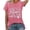 Z1 Pink, variant on HCYSFG Women's Meow Cat Graphic Top Crewneck Short Sleeve Casual Fashion T Shirts Summer Daily Wear Trendy Activewear Everyday Tee