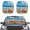 Starfish Sea, variant on Jeiento Starfish Sea Sunshade Visor 2 PCS Car Windshield Sun Shade Easy Installation Foldable Automotive Interior Accessories for Sun Protection Sun Shade for UV Protection