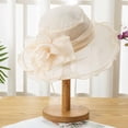 thumbnail image 6 of cpengpj Ladies Sun Hat Kentucky Jockey Club, Tea Party Accessories for Women Hats for Derby Day Wedding Tea Cocktail Party Sun, 6 of 6