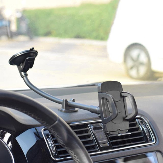 Soporte Universal para Teléfono de Coche JShteea Ventosa Manguera Extendida Parabrisas