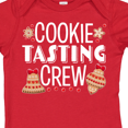 thumbnail image 4 of Inktastic Christmas Cookie Tasting Crew with Holiday Cookies Boys or Girls Baby Bodysuit, 4 of 5