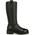 thumbnail image 2 of Franco Sarto Women's Trevi Mid Calf Boot Black Leather 6.5M, 2 of 5