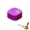 Purple, variant on 6 color available Voice Recording Button, Pet Communication Dog Training Buzzer, 30 Second Record & Playback, Fun Gift for Home Office Study-1 Pack