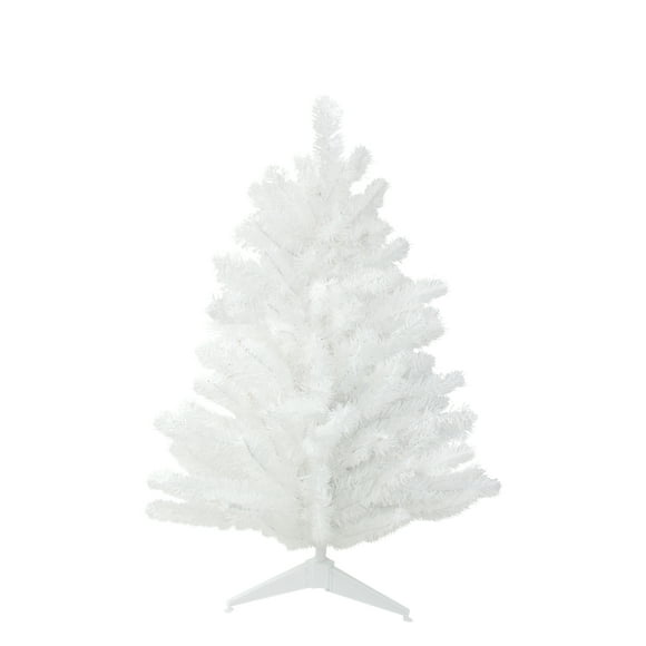 Northlight Medium Snow White Pine Artificial Christmas Tree - 3' - Unlit