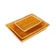 thumbnail image 3 of 3 cestas de pan de imitación de ratán tejidas para exhibición de alimentos, cestas de frutas rectangulares rústicas para mesa de cafetería y verduras, 3 of 10