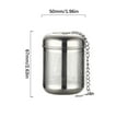 thumbnail image 2 of Pisexur Must-have Insulated Stainless Steel Tea Filter For Summer Home Use, 2 of 2