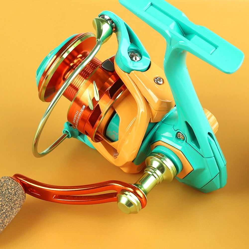 BILLINGS Spinning Reel, Freshwater Spinning Fishing Reel,Ultra-Smooth,5.2:1 Gear Ratio, 17.63LB Max Drag With Aluminum Spool
