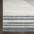 thumbnail image 6 of Nourison Astra Machine Washable Geometric Ivory Blue 2'2" x 4' Area Rug (2x4), 6 of 8
