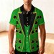 thumbnail image 1 of Ceisia St. Patrick's Day Men's Unisex Hawaiian Shirt | Summer Beach Casual Short Sleeve Button Down Gift Printed Top, 1 of 9