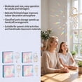 thumbnail image 3 of DIY Sun Catcher Making Kit, Make Your Own Rainbow Crystal Suncatcher, Alloy Ring Glass Beads Wind Chime Craft Set for Home Window Hanging Decor, Creative Gift for Girls Teens, 3 of 8