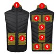 thumbnail image 4 of Chaleco calefactor de invierno Nuevo chaleco calefactor cálido de serie de cuatro controles y doble control para hombres y mujeres, 4 of 4