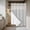 Grey, variant on Solid Brown No Hook Shower Curtain Waterproof,Bathroom Curtains with Snap in Liners and See Through Top Window,Vintage Minimalism Abstract Denim Pattern Hotel Style Bathtub Curtains Shower 72"Wx96"L
