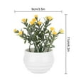 thumbnail image 2 of Mini Garden Home Decoration Fake Flowers Office Table Potted Ornaments Artificial Aloe Plants Bonsai Simulated Tree Pot Plants A, 2 of 8