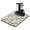 White-31, variant on Psychedelic Trippy Mushroom Coffee Bar Mat, Absorbent Diatom Mud Dish Drying Pad with Gothic Aesthetic Fungi, Magical Forest Mushroom Kitchen Decor
