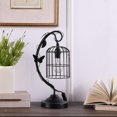 thumbnail image 5 of 18â€ Modern Black Butterfly Cage Table Lamp, 5 of 5