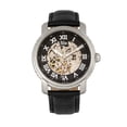 thumbnail image 1 of Reloj REIGN Kahn Automático Esqueleto Esfera Cuero Negro, 1 of 3