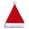 Gorro navideño de Papá Noel con luz LED para regalos de adultos/niños (luz de color)