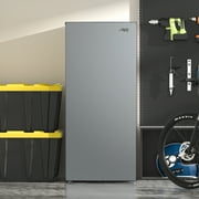Arctic King 7.1 Cu ft Upright Convertible Freezer/Refrigerator, Stainless Steel