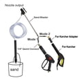 thumbnail image 3 of Sand/Wet Blaster High Pressure Washer Sandblasting Nozzle Hose Kit For Karcher, 3 of 4