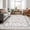 Boho Khaki Floral, variant on 4 Pcs Rug Tape, Double-Sided Adhesive Non Slip Rug Pads Grippers for Hardwood Floors and Tiles